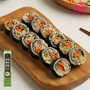 [다신샵] 저당 곤약현미김밥 땡초참치 220g, 10개