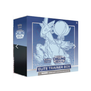 백은의 랜스 칠링 레인 엘리트 트레이너 박스 CHILLING REIGN ELITE TRAINER BOX 포켓몬카드 북미판, 1개