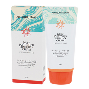 알프레도 휘마스 데일리 인텐시브 UV 선블럭 크림 70ml (SPF50/PA+++), 5개