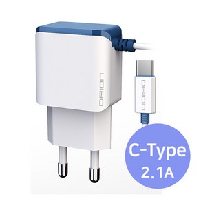 드리온 C타입 가정용 충전기 5V2.1A, 1개