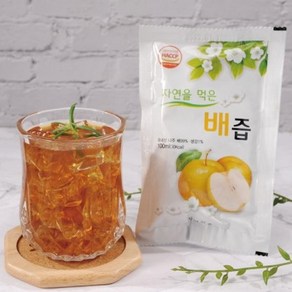 100% 국내산 재료로 만든 배즙 100ml 100팩