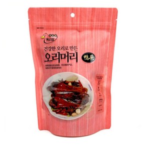 천구중국식품 옥리압 오리머리 마라맛 개별포장 200g, 5개