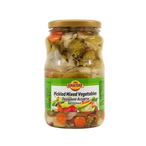 Salty Pickled Mixed vegetables Tukiye 짭짤한 야채 피클 튀르키예, 1개, 1.6kg