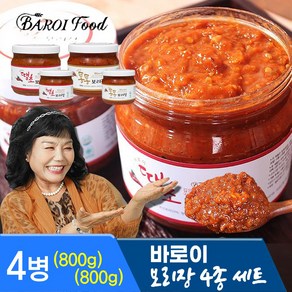 [ 명품 맛된장 new] 전통 장류 발효 바로이 땡초보리장 맛된장 명품 맛된장 재래식 된장 만능, 1개, 1.6kg