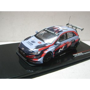 1/43 HYUNDAI i30 N TCR 2019 WTCR BRC 자동차 다이캐스트, 랠리카, 1개