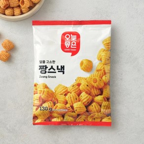 오늘좋은 달콤고소 짱스낵 130g, 1개