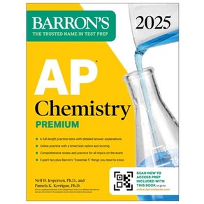 AP Chemisty Pemium 2025:Pep Book with 6 Pactice Tests + Compehensive Review + Online Pactice, AP Chemisty Pemium, 2025, Jespesen, Neil D., Keigan.., Baons Educational Sevices