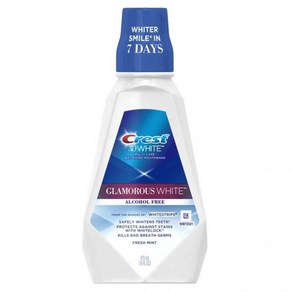 Cest 3D White Glamoous White Alcohol Fee Multi-Cae Whitening Mouthwash Actic Mint 16 fl oz