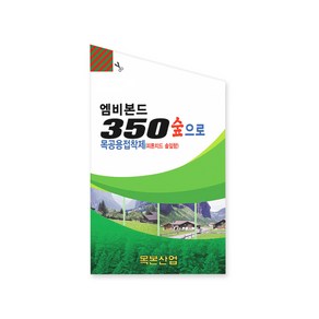 엠비본드 고급 도배 아크졸접착제 KS110T 800g, B04 목공본드 350숲으로, 1개