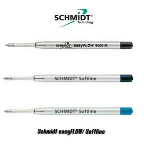 [SCHMIDT] easy Flow 9000M/ Softline(파카볼펜 호환) 중 옵션선택, Softline 블랙