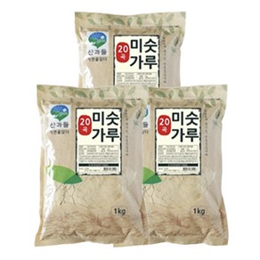 산과들 20곡미숫가루 1kg, 3개