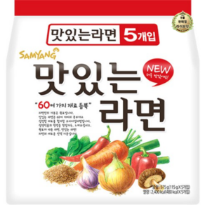 삼양 맛있는라면 115g, 20개