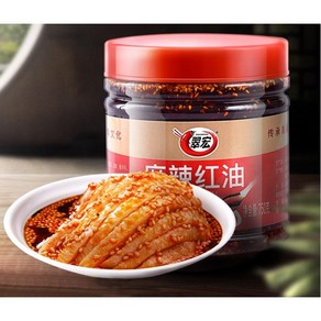 리우씨앤씨비빔면 마라탕 소스 고추기름 향라맛 량피 750g, 1개