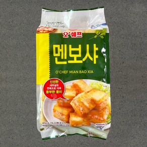 [지케이푸드] 오쉐프 멘보샤 1kg (드라이) 에어프라이어 간편식 에어후라이 사용제품, 1개