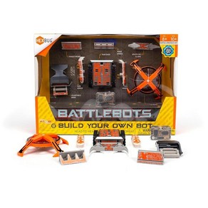 HEXBUG BattleBots Build You Own Bot 탱크 드라이브 장난감 재미있는 배틀 봇 헥스 버그 171368, 새 버전, 1개