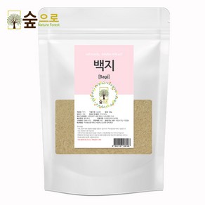 천연팩 백지가루 50g 숲으로허브 곡물팩 백지팩