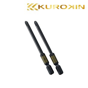 쿠로킨 비트날 2x82mm 40V 2PCS 강력 5202D-82-BG, 2개