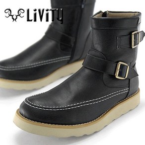 LIVITY 웨스턴부츠 투벨트 스티치 하이탑워커 남성부츠 앵글부츠 T8S-280 50종 슬립온 스니커즈 트레킹화 등산화 런닝화 남자운동화 단화 아쿠아슈즈 방한화 백팩 정장화 조깅화