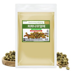 회화나무열매 가루 분말 괴각 500g, 1개