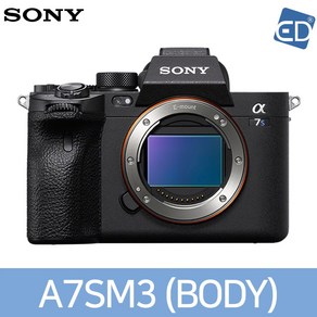 [소니정품] A7S lll 풀바디/ A7S3 미러리스카메라 단품 /A7SM3/ED