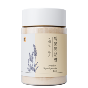 [국산 100%] 비이츠 고소함 담은 볶은 맥문동 가루 분말, 1개, 100g