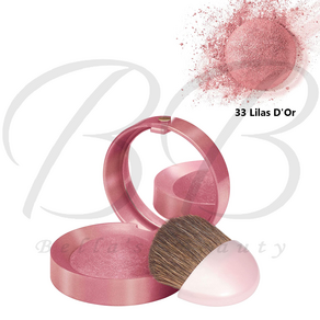 부르조아 BOURJOIS Little Round Pot 블러셔 거울 및 브러시 *모든 색상* 226567