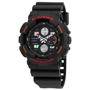 카시오 지샥 G-SHOCK GA-140-1A4 무광블랙 방수 스포츠 학생 군인 남자 패션 시계