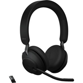 Jabra자브라 Evolve2 65 UC 무선 헤드폰 with Link380a 노이즈캔슬링