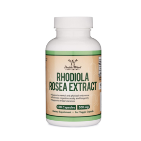 Double Wood Rhodiola Rosea Extact 더블우드 로디올라 로제아 추출 500mg 120정, 1개, 기본