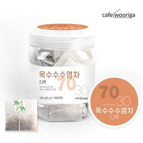 카페우리가 국산 옥수수 수염차 2gx100티백 1통, 2g, 100개입, 1개