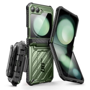 Supcase 갤럭시 Z 플립5 5G 호환 케이스 벨트홀더 스탠드 폰케이스 Z Flip5 2023