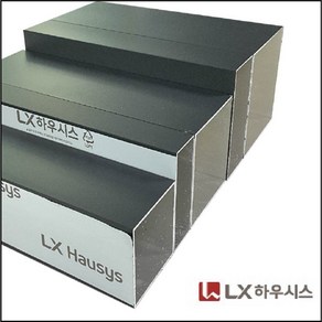 LX 하우시스 지인창호 알미늄 각파이프 블랙 알루미늄사각파이프 무료재단, 45×100