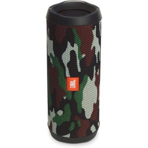 JBL 플립 4 IPX7 방수 무선 휴대용 블루투스 충전식 USB 스피커(카모) (갱신), Camouflage
