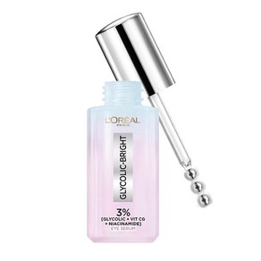 로레알 파리 글리콜릭 브라이트 다크 서클 아이 세럼 3% [글리콜릭 + 비타민 C + 니아신아마이드] 20ml, 20g, 1개