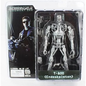 터미네이터 내골격 컬렉션 액션 피규어 모델 모형 인형 선물, 1개, 4.Endoskeleton