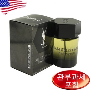 La Nuit De Lhomme 3.4 oz MEN 입생로랑, 100ml, 1개