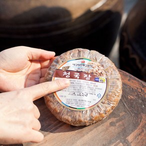 순창고추장마을 청국장 옛날 시골 국산 전통 내고향전통식품, 1개, 1kg