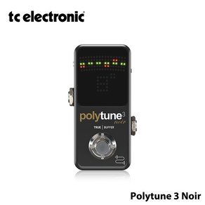 TC Electonic Polytune 3 Noi 작은 다성 튜너, 1개