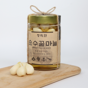 정직한청년 정직한 순수 꿀마늘, 700ml, 1개