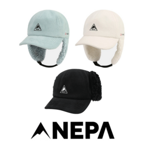 [백화점 매장판] 네파 NEPA 고소모 공용 겨울 폴라텍 후리스 등산 아웃도어 데일리 동절기 방한모자 방한캡 귀돌이 귀달이 모자