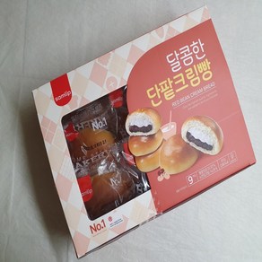 삼립 달콤한 단팥 크림빵 90g, 810g, 9개