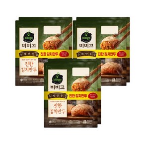 비비고 수제진한김치만두400g x 2번들(냉동) 3개, 400g, 6개