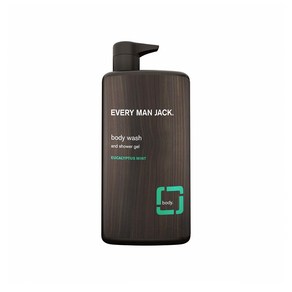 Evey Man Jack 에브리맨잭 바디워시 앤 샤워젤 유칼립투스 민트 33.8 oz, 1개