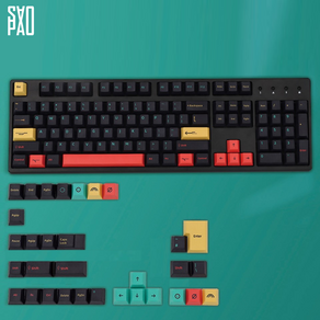 사오파오 GMK 메트로폴리스 st 키캡 PBT 체리 5면 염료승화 (136키)