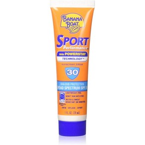 Banana Boat 스포츠 울트라 SPF30 선스크린 로션 1ozSPF 사이즈 선스크린 바나나 Boat 선스크린 SPF30 로션 28g, 29ml, 1개