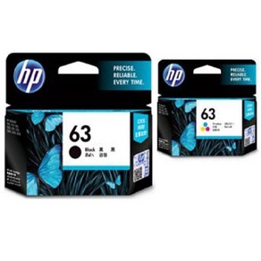 HP 63 63XL F6U64AAF6U63AA F6U62AA F6U61AA 정품잉크, 정품 NO.63 검정, 1개