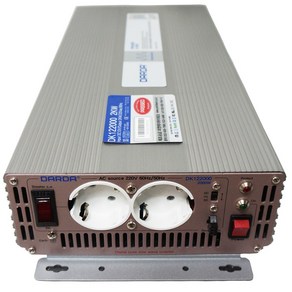 순수정현파 인버터 12V 2000W DK122000 2023년형 다르다 차량용인버터 피앤케이하이테크 정현파 배터리DC12V 국산 정품 안전인증 캠핑카 차박, 1개