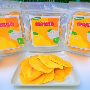 말랑고 베트남 건망고 말린 망고 과일 (250g) 4팩 3팩 2팩, 250g, 3개