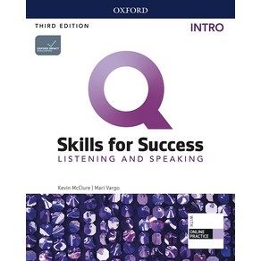 Q Skills fo Success: Listening and Speaking Into Student Book (with Online Pactice), Oxfod, Q Skills fo Success: Listen.., Kevin McClue, Mai Vago(저)