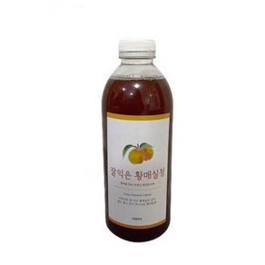 조선시대 왕실 청량음료 생강 제호탕재료 노란 황매실청 1000ml, 1개, 1L